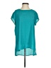 The Limited 100% Polyester Teal Short Sleeve Blouse Size XS - photo 1