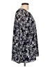 Laurie Felt Blue Long Sleeve Blouse Size L - photo 4