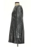 H&M Metallic Silver Cocktail Dress Size S - photo 5
