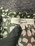 Beacon Animal Print Green Long Sleeve Blouse Size L - photo 7