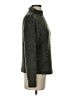Tribal Tweed Green Turtleneck Sweater Size XS - photo 4