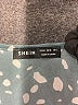 Shein 100% Polyester Print Teal Casual Dress Size 6 - photo 7