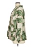 Notations 100% Polyester Tropical Green 3/4 Sleeve Blouse Size 1X - photo 5