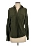 Sam Edelman 100% Tencel Green Long Sleeve Blouse Size S - photo 1