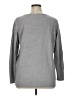 Apt. 9 100% Acrylic Metallic Silver Pullover Sweater Size 1X - photo 2