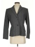 Nicola Houndstooth Gray Black Blazer Size 4 - photo 1