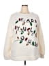 Miss Chievous 100% Polyester Print White Pullover Sweater Size 3X - photo 1
