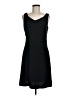 Eddie Bauer 100% Polyester Solid Black Casual Dress Size 8 - photo 1