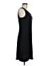 Eddie Bauer 100% Polyester Solid Black Casual Dress Size 8 - photo 4
