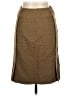 Anna Thomas Chevron-herringbone Brown Casual Skirt Size 10 - photo 2