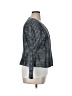 JS Collections Stripes Gray Blazer Size 16 - photo 4