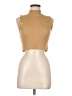 Assorted Brands 100% Acrylic Tan Sleeveless Top One size - photo 1