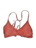 Unbranded Chevron-herringbone Orange Swimsuit Top Size S (estimated) - photo 1