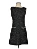 Max Studio Tweed Black Cocktail Dress Size S - photo 1