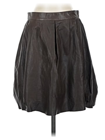 Vince. Leather Skirt (view 1)