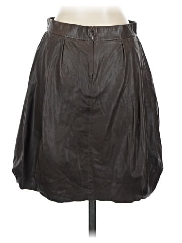 Vince. Leather Skirt (view 2)