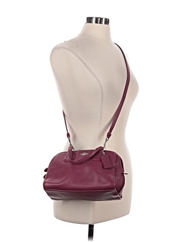 Coach Leather Satchel (view 2)
