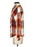 Assorted Brands Plaid Orange Long Sleeve Button-Down Shirt Size S - photo 5