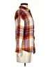 Assorted Brands Plaid Orange Long Sleeve Button-Down Shirt Size S - photo 4