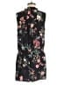 Rebecca Taylor Floral Black Romper Size 10 - photo 2