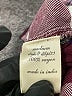 Blue Rain Plaid Burgundy Long Sleeve Blouse Size M - photo 8