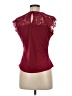 Mine Burgundy Short Sleeve Top Size M - photo 2