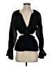 Something Navy Black Romper Size XS - photo 1