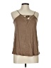 Assorted Brands Brown Sleeveless Blouse Size L - photo 1