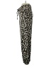 Lou & Grey Animal Print Black Casual Pants Size XS - photo 5