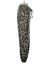 Lou & Grey Animal Print Black Casual Pants Size XS - photo 4