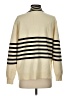 Evereve Stripes Ivory Cardigan Size S - photo 2
