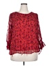 Cato 100% Polyester Red 3/4 Sleeve Blouse Size 20W - photo 1