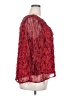 Cato 100% Polyester Red 3/4 Sleeve Blouse Size 20W - photo 4