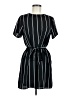 Forever 21 100% Polyester Stripes Black Casual Dress Size M - photo 1