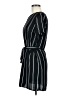 Forever 21 100% Polyester Stripes Black Casual Dress Size M - photo 5