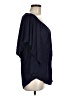 Storm Blue Short Sleeve Blouse Size M - photo 4