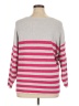 Cyrus Stripes Pink Pullover Sweater Size 1X - photo 2