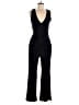 La Fee Maraboutee Solid Black Jumpsuit Size S - photo 1