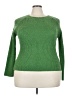 Misslook 100% Cotton Green Pullover Sweater Size 3X - photo 1