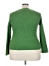 Misslook 100% Cotton Green Pullover Sweater Size 3X - photo 2