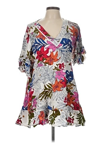 Label Of Love Short Sleeve Blouse (view 1)