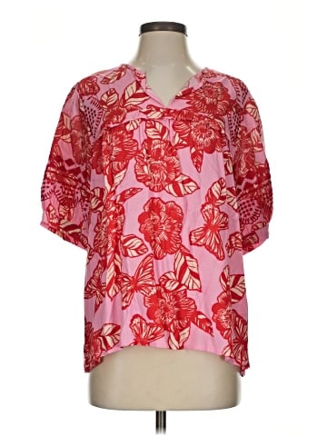 Vineet Bahl Short Sleeve Blouse (view 1)