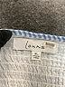 Louna 100% Cotton Blue Short Sleeve Blouse Size XL - photo 7