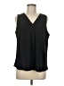 Assorted Brands 100% Polyester Black Sleeveless Blouse Size M - photo 1