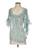 Max Studio 100% Polyester Blue 3/4 Sleeve Blouse Size XS - photo 1