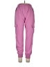 Assorted Brands 100% Polyester Pink Cargo Pants Size L - photo 1