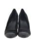 White House Black Market Color Block Black Heels Size 9 1/2 - photo 2