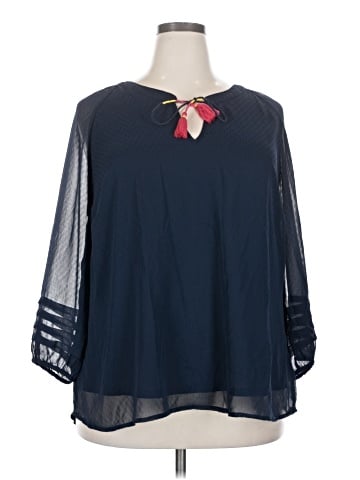 Ryan Wythe 3/4 Sleeve Blouse (view 1)