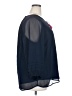 Ryan Wythe 100% Polyester Blue 3/4 Sleeve Blouse Size 2X - photo 4