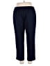 Alia Solid Blue Casual Pants Size 16 (petite) - photo 2